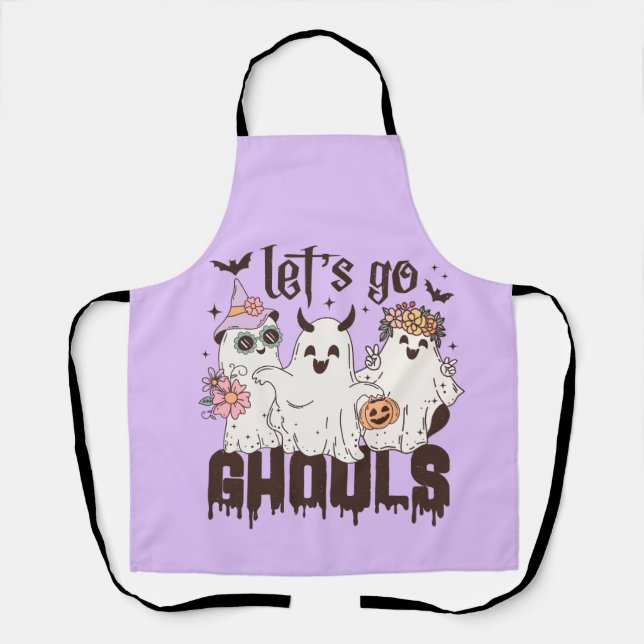 Tablier Allons Gouls Halloween (Recto)