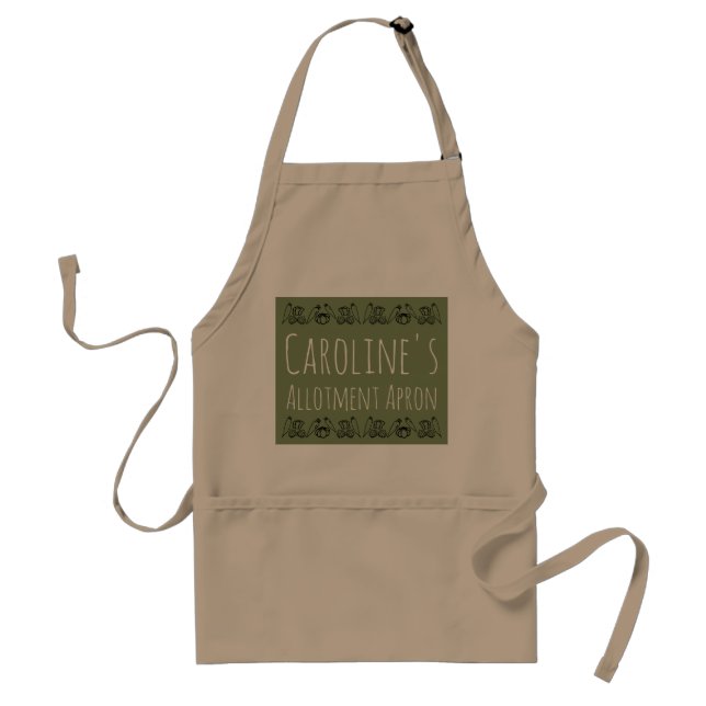Tablier Allotissement Apron avec votre nom (Devant)