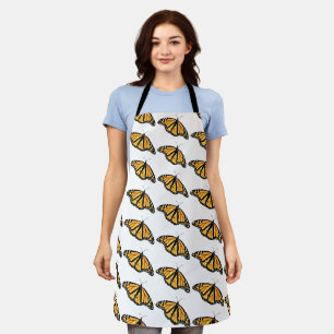 Tablier Allover Print Apron Homme Monarch Butterfly