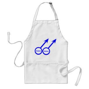 Tablier Amateurs de gays Apron personnalisable