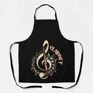 Tablier Amateurs de musique aux instruments de musique Cla