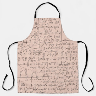 Tablier Amateurs mathématiques, Formule mathématiques, Gee