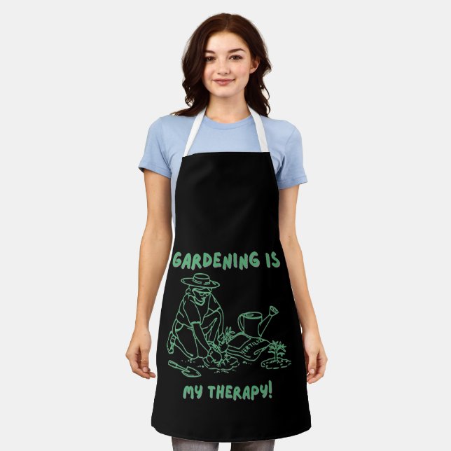 Tablier Ambiance Plante Lady Aprons pour femmes Jardin (Porté)