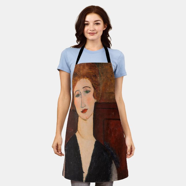 Tablier Amedeo Modigliani - Portrait d'une femme (Porté)