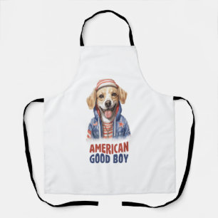 Tablier American GoodBoy Dog US Jacket 4 juillet