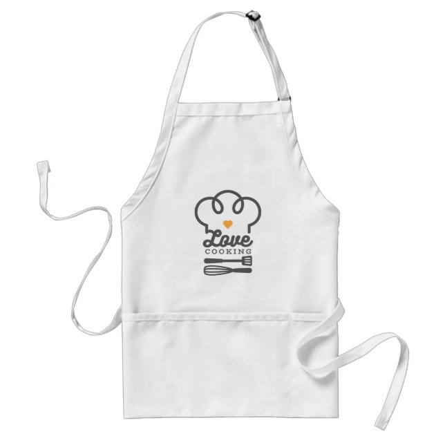 Tablier Amour Drôle Cuisine Cadeau Parfait Pour Sa Femme (Devant)