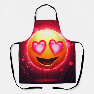 Tablier Amour Frappé Coeurs Emoji