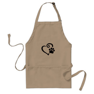 TABLIER ***AMOUR PARFAIT MON CHIEN*** APRON