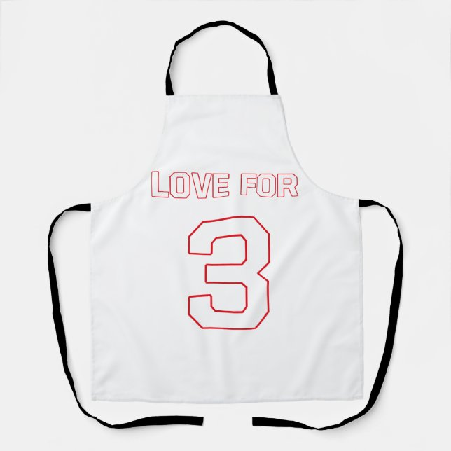 TABLIER AMOUR POUR 3 (Recto)