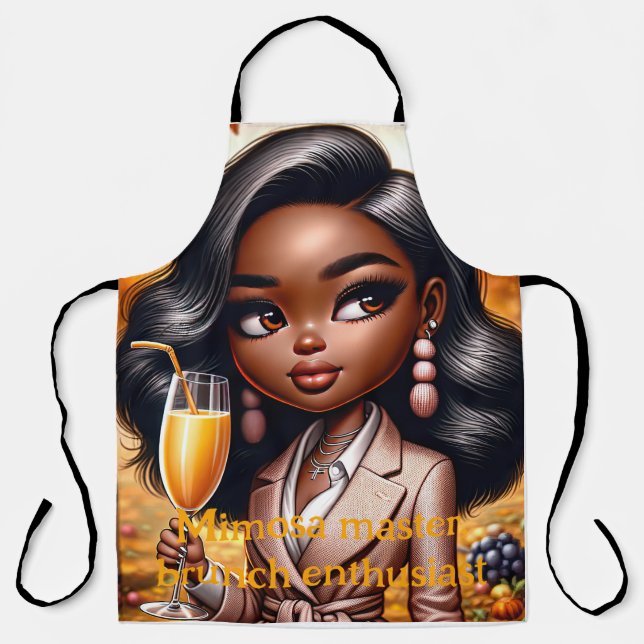 Tablier Amoureux de Mimosa : Brunch Bosses (Recto)
