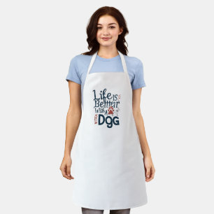 Tablier Amoureux des chiens Apron