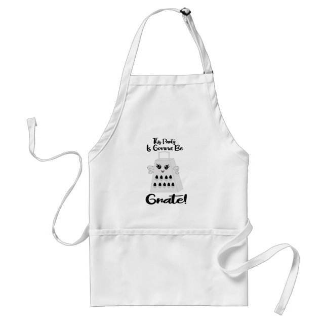 Tablier Amusant Apron - Beau jeu de Cuisines (Devant)