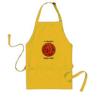 Tablier Amusant Apron De Pizza Pour Les Véritables Italie
