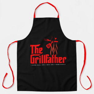 Tablier Amusant Mob Movie Satire Aprons, Père Grill