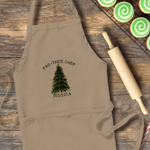 Tablier Amusant Pâtisserie Noël Pas-Arbre Chef Apron