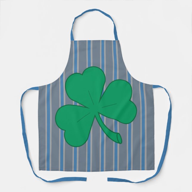 Tablier Amusants et Shamrocks fantaisistes (Recto)