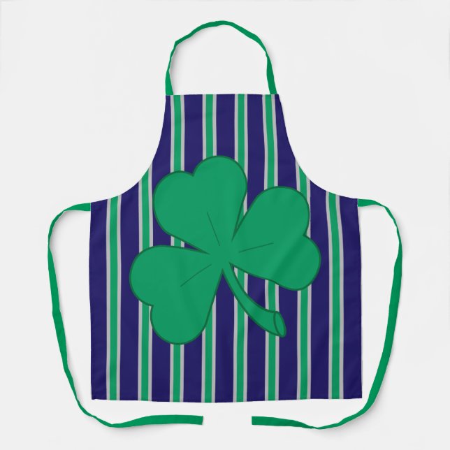 Tablier Amusants et Shamrocks fantaisistes (Recto)