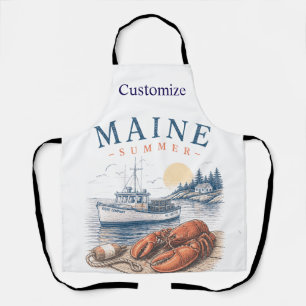 Tablier Amusement d'été Homard du Maine Thunder_Cove