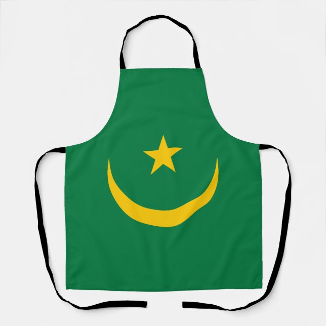 Tablier Ancien drapeau de Mauritanie (Recto)