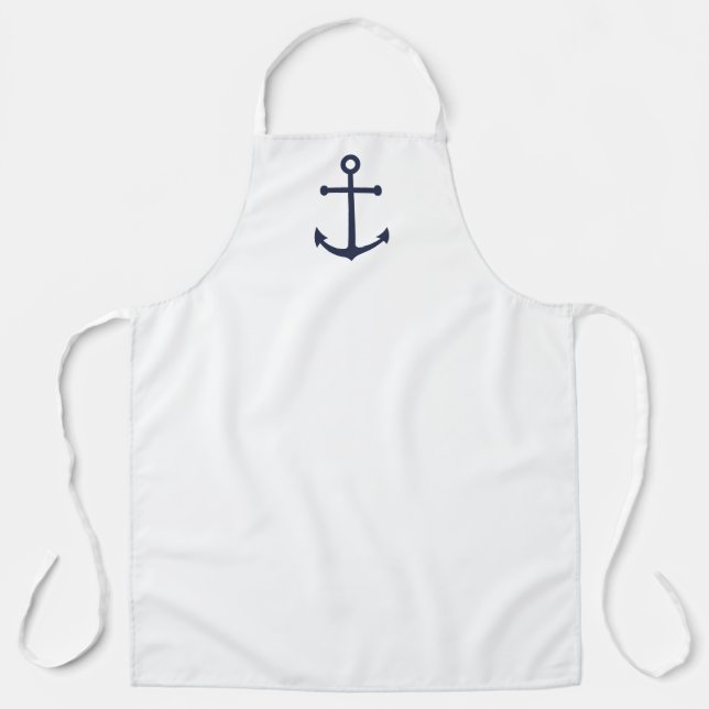 Tablier Ancre bleue marine (Recto)