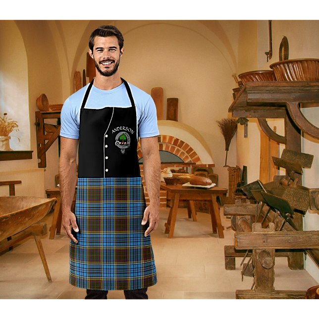 Tablier Anderson Clan Badge & Tartan Kilt Apron (Créateur téléchargé)