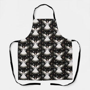 Tablier Ange de Noël Paillettes Chrétien Noël Religieux
