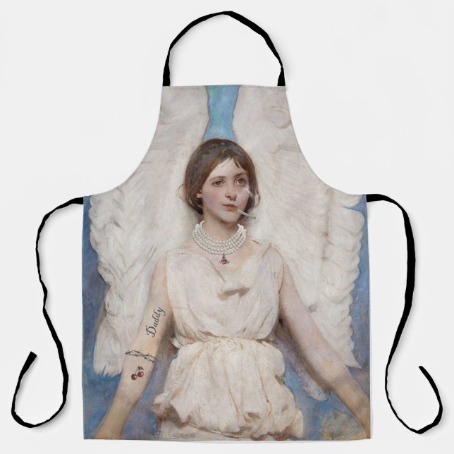 Tablier Angel est parti dans une mauvaise estrade (Recto)