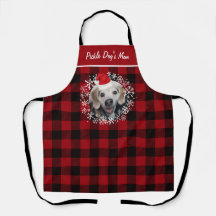 Animaux de compagnie Photo Buffalo Plaid Santa Hat