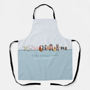 Tablier Animaux de Ferme Forestiers