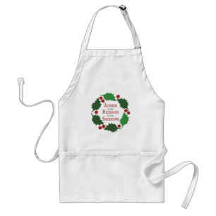 Tablier Anneau de Holly Jesus Raison de la saison Apron