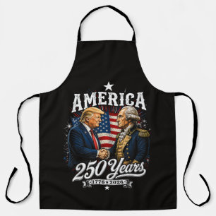 Tablier Anniversaire de l'Amérique 250e Trump Washington