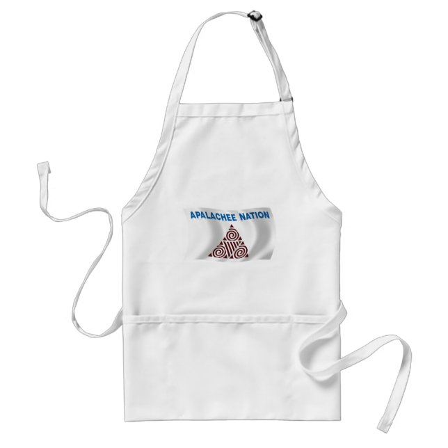 Tablier Apalachee Nation Pavillon Apron (Devant)
