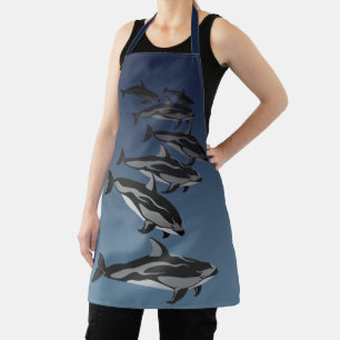 Tablier Aperon dauphin apprions et cadeaux d'art dauphin