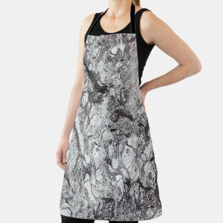 Tablier Apparence marbre gris
