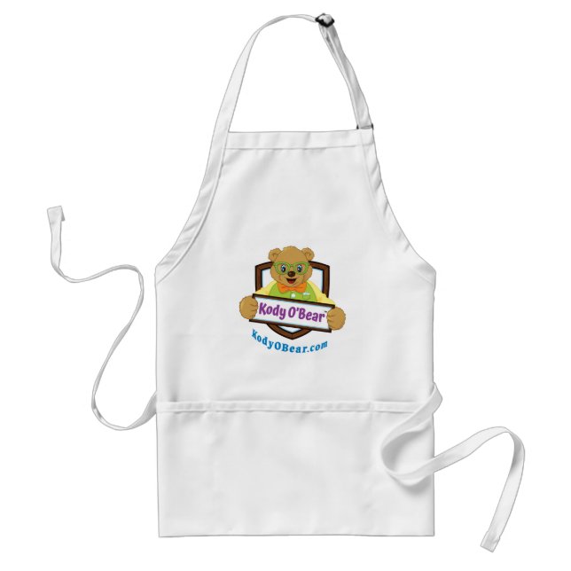 Tablier Appartement de cuisine Kody O'Bear pour enfants et (Devant)