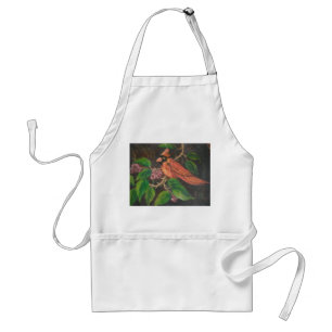 Tablier Apron Ann Hayes Peinture Cardinal