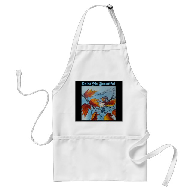 Tablier Apron Ann Hayes Peinture Pixie Peinture (Devant)