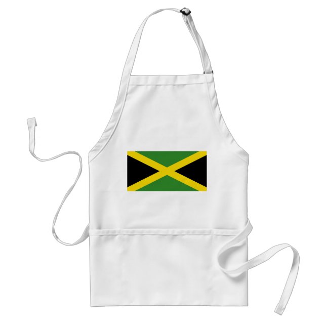 Tablier Apron avec drapeau de la Jamaïque (Devant)