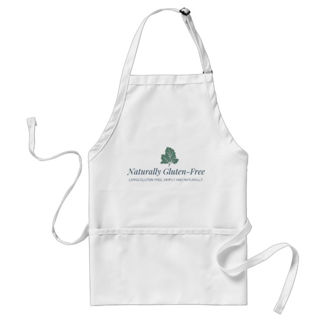 Tablier Apron Avec Logo Naturel Sans Gluten (Devant)