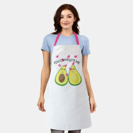 Tablier Apron Avocado 'You Complete Me' - Drôle cadeau Bak