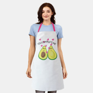 Tablier Apron Avocado 'You Complete Me' - Drôle cadeau Bak