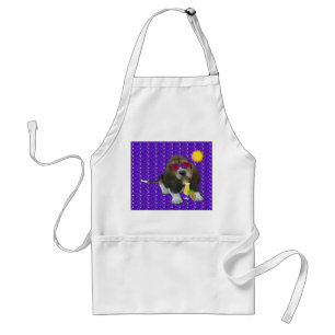 Tablier Apron Baby Basset Hound Heure d'été