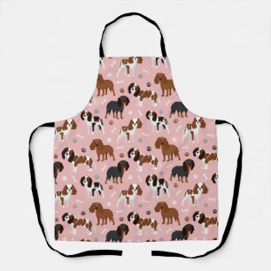 Tablier Apron Cavalier King Charles Spaniel Paws et Bones