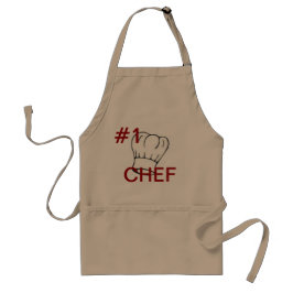 TABLIER APRON CHEFS APRON POUR LE CHEF 1 KHAKI