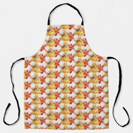Tablier Apron Citrouille de Thanksgiving