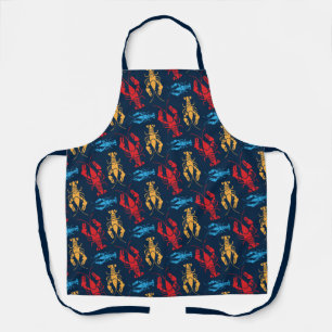 Tablier Apron côtier de la Nouvelle-Angleterre au homard c