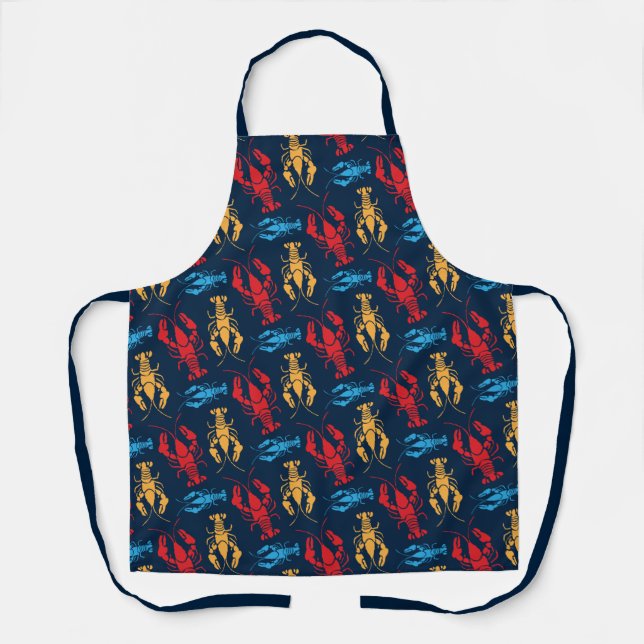 Tablier Apron côtier de la Nouvelle-Angleterre au homard c (Recto)