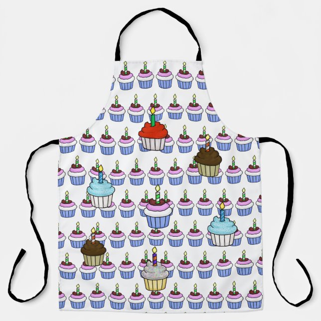 Tablier Apron Crazy Cupcake (Recto)