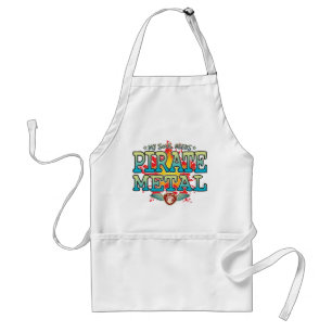 Tablier Apron d'âme en métal pirate