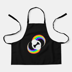 Tablier apron _ danse _ noir